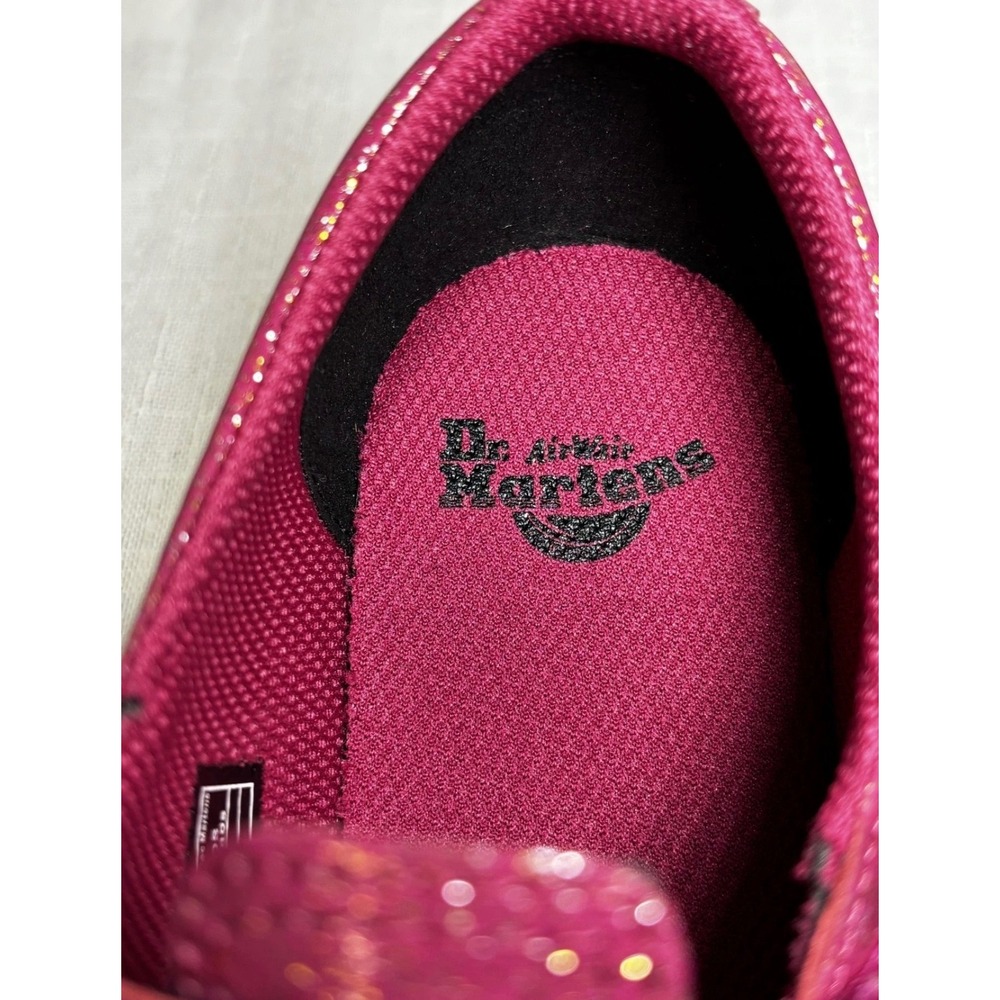 Dr. Martens 8065 Mary Janes Women Size 6 Pink Glitter Excellence Double Strap - Picture 8 of 11